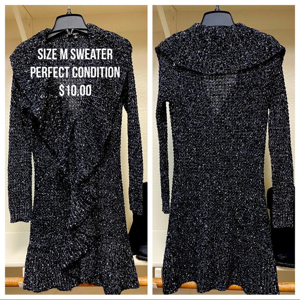 Long sweater!
